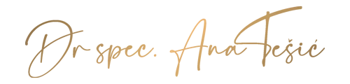 Signature of Dr Ana Tešić